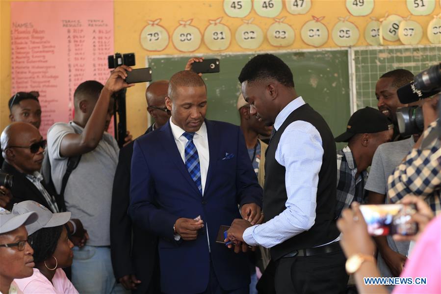 BOTSWANA-ELECTION-VOTING