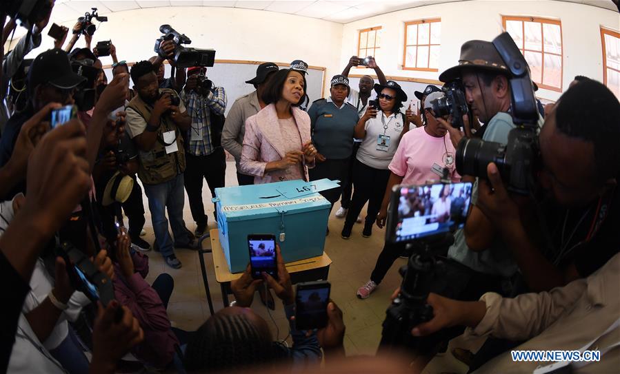 BOTSWANA-ELECTION-VOTING
