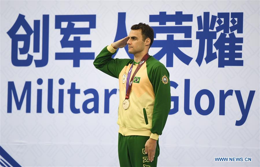 (SP)CHINA-WUHAN-7TH MILITARY WORLD GAMES-MEN-SWIMMING(CN)