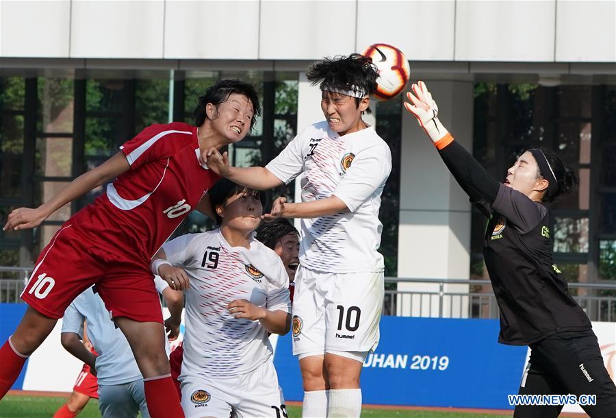 (SP)CHINA-WUHAN-7TH MILITARY WORLD GAMES-FOOTBALL(CN)