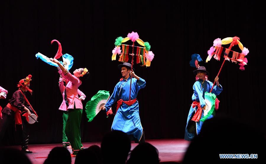 ALBANIA-TIRANA-CHINA-PERFORMANCE