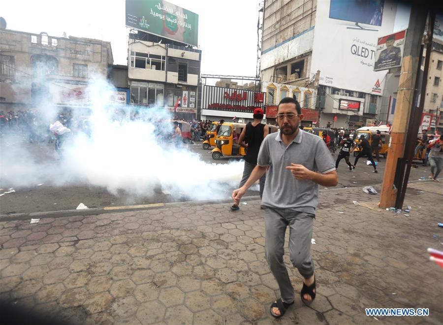 IRAQ-BAGHDAD-PROTEST