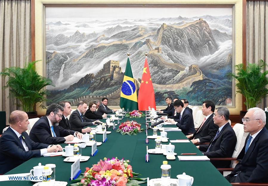 CHINA-BEIJING-LI ZHANSHU-BRAZILIAN PRESIDENT-MEETING (CN)
