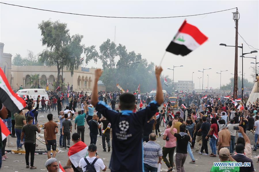 IRAQ-BAGHDAD-PROTEST