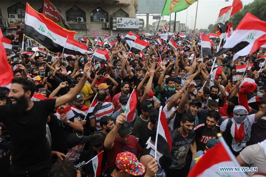 IRAQ-BAGHDAD-PROTEST
