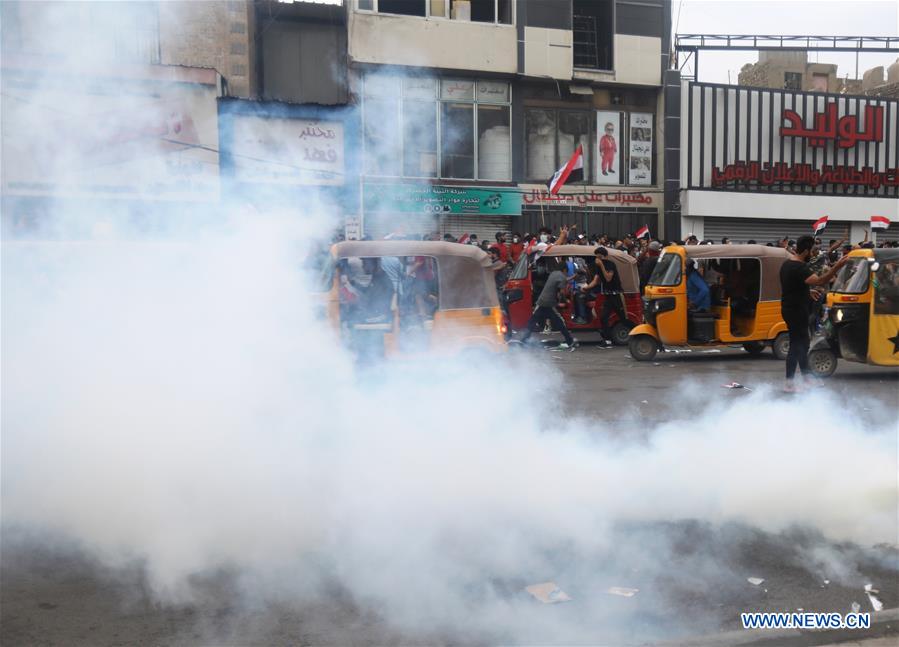 IRAQ-BAGHDAD-PROTEST
