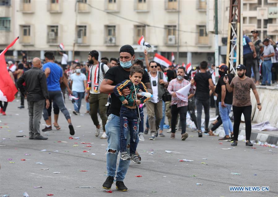 IRAQ-BAGHDAD-PROTEST