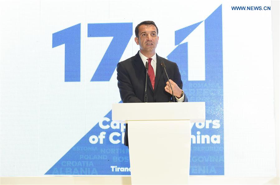ALBANIA-TIRANA-CHINA-CEEC FORUM OF CAPITAL CITY MAYORS
