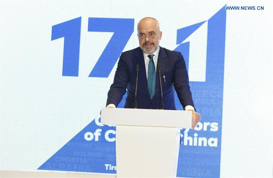 ALBANIA-TIRANA-CHINA-CEEC FORUM OF CAPITAL CITY MAYORS