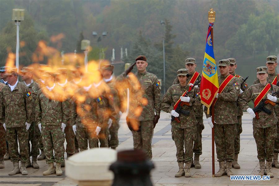 ROMANIA-BUCHAREST-ARMY DAY-CEREMONY