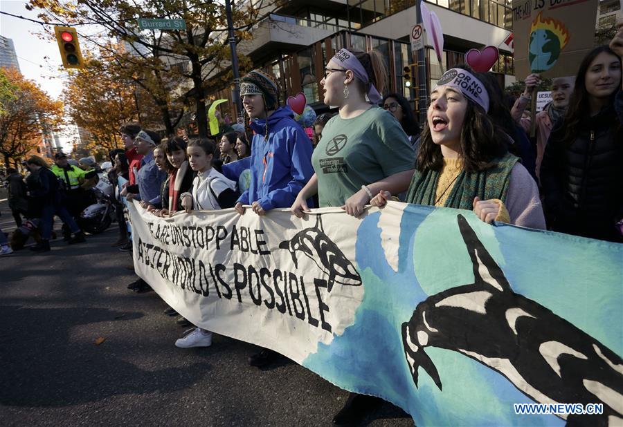 CANADA-VANCOUVER-CLIMATE RALLY