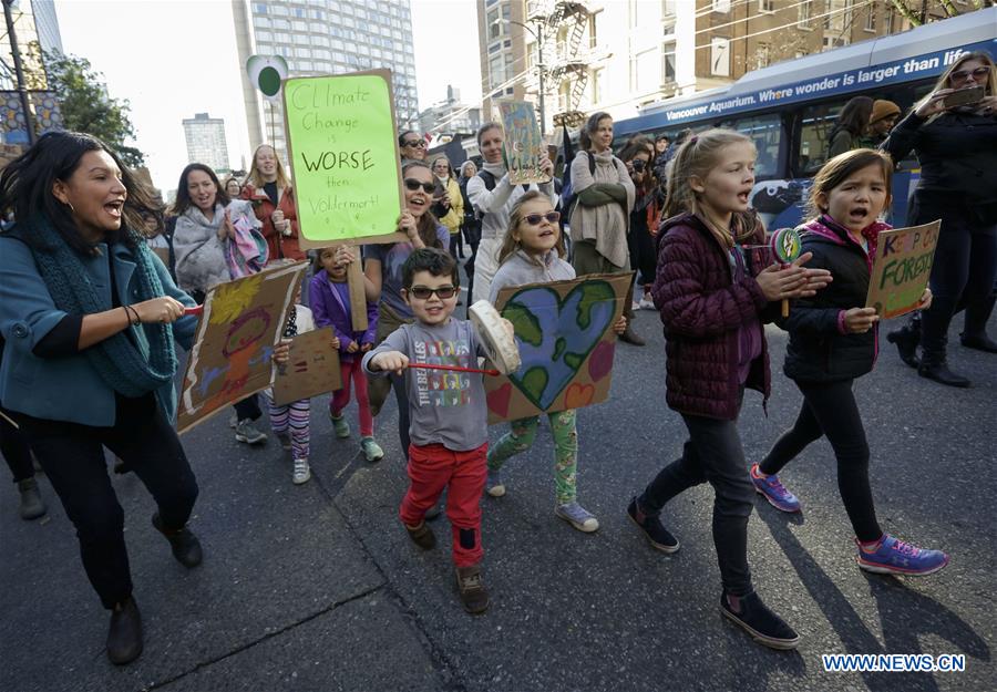 CANADA-VANCOUVER-CLIMATE RALLY