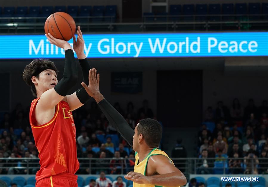 (SP)CHINA-WUHAN-7TH MILITARY WORLD GAMES-BASKETBALL