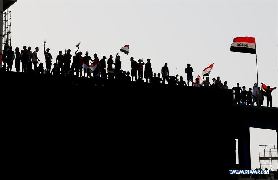 IRAQ-BAGHDAD-PROTEST