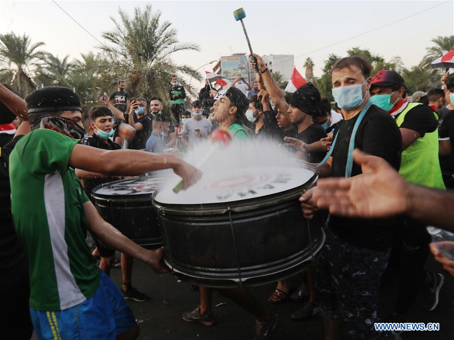 IRAQ-BAGHDAD-PROTEST