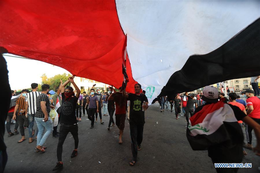 IRAQ-BAGHDAD-PROTEST