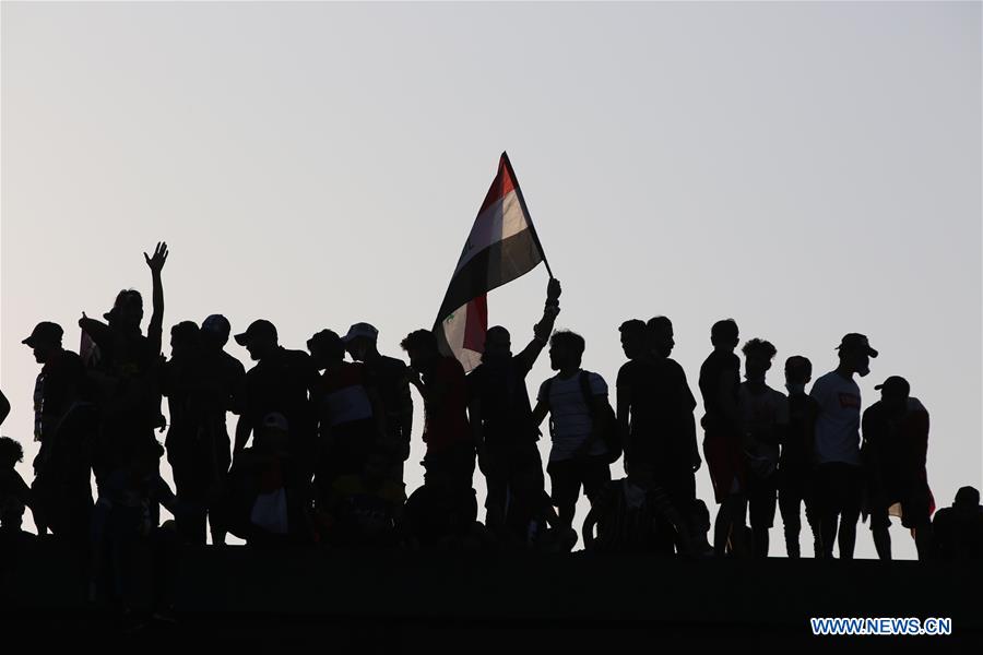 IRAQ-BAGHDAD-PROTEST