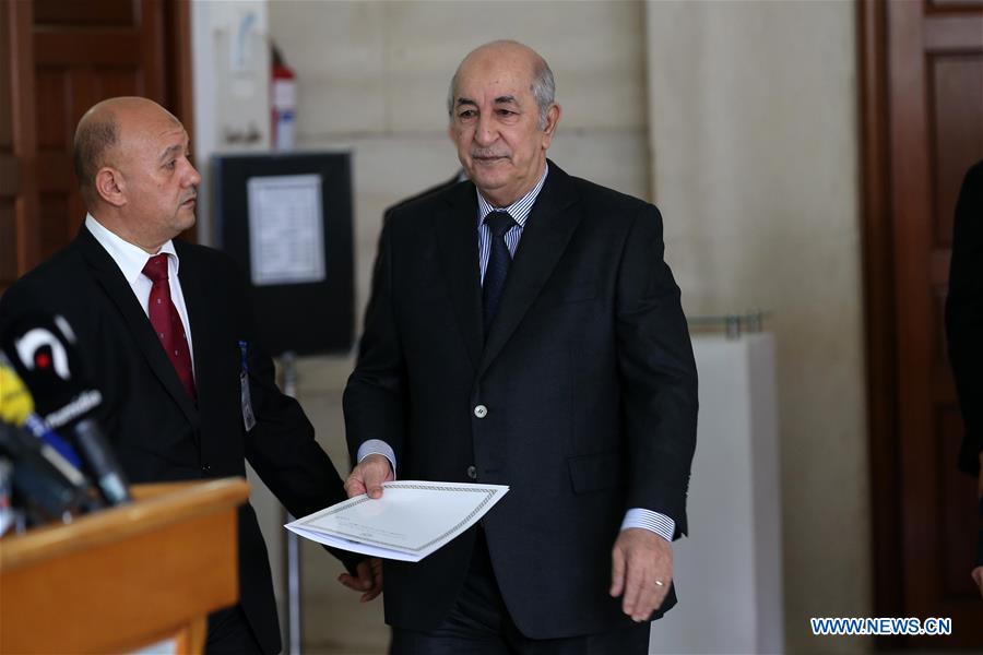 ALGERIA-ALGIERS-PRESIDENTIAL CANDIDATES-APPLICATIONS