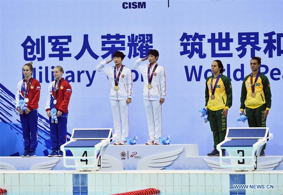 (SP)CHINA-WUHAN-7TH MILITARY WORLD GAMES-DIVING