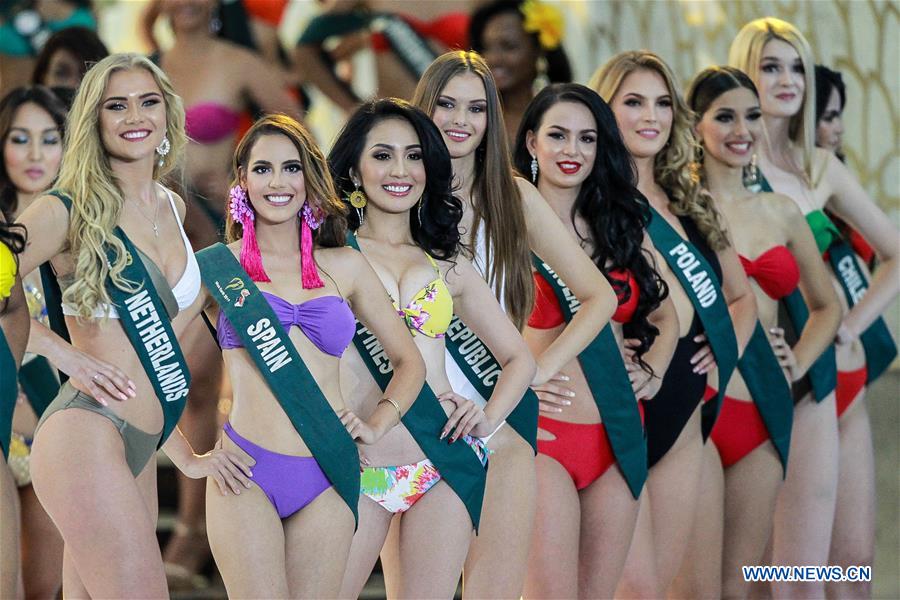 PHILIPPINES-PARANAQUE-MISS EARTH-BEAUTY CONTEST