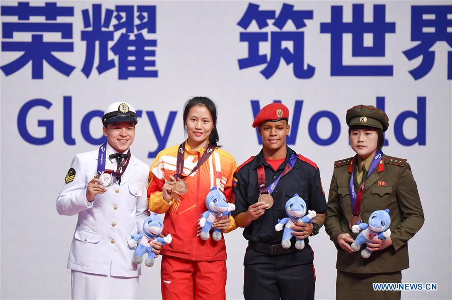 (SP)CHINA-WUHAN-7TH MILITARY WORLD GAMES-BOXING