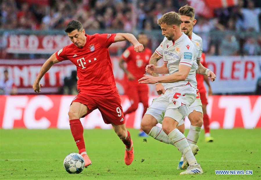 (SP)GERMANY-MUNICH-SOCCER-BUNDESLIGA-BAYERN MUNICH VS UNION BERLIN