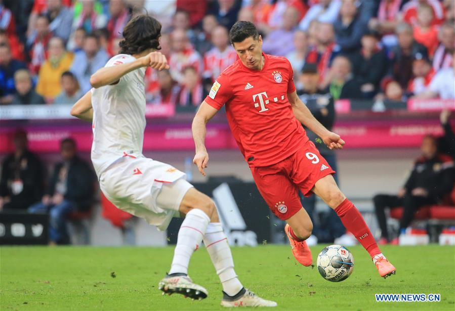 (SP)GERMANY-MUNICH-SOCCER-BUNDESLIGA-BAYERN MUNICH VS UNION BERLIN