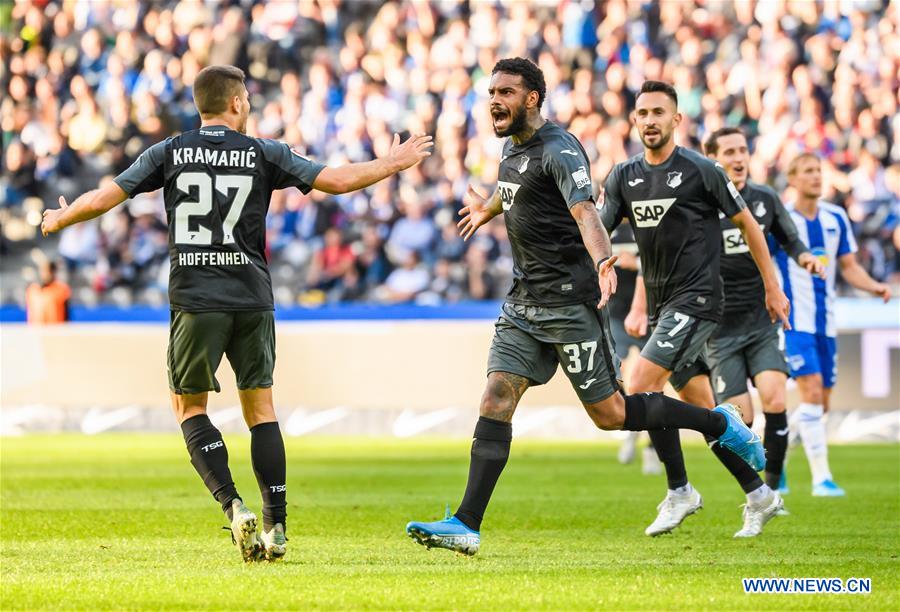 (SP)GERMANY-BERLIN-SOCCER-BUNDESLIGA-HOFFENHEIM VS HERTHA