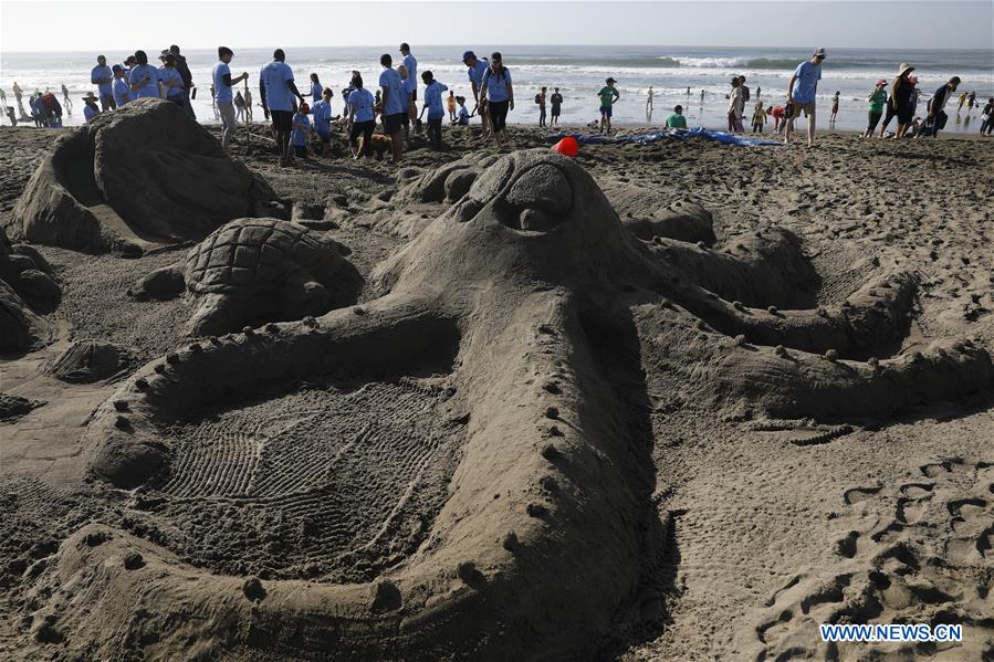 U.S.-SAN FRANCISCO-SANDCASTLE-COMPETITION