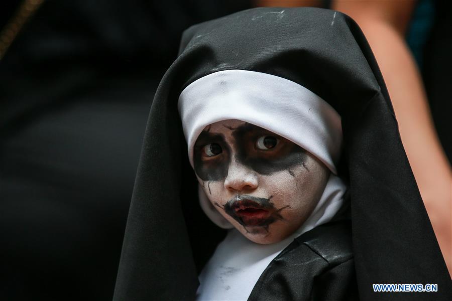 PHILIPPINES-QUEZON CITY-HALLOWEEN-CELEBRATION