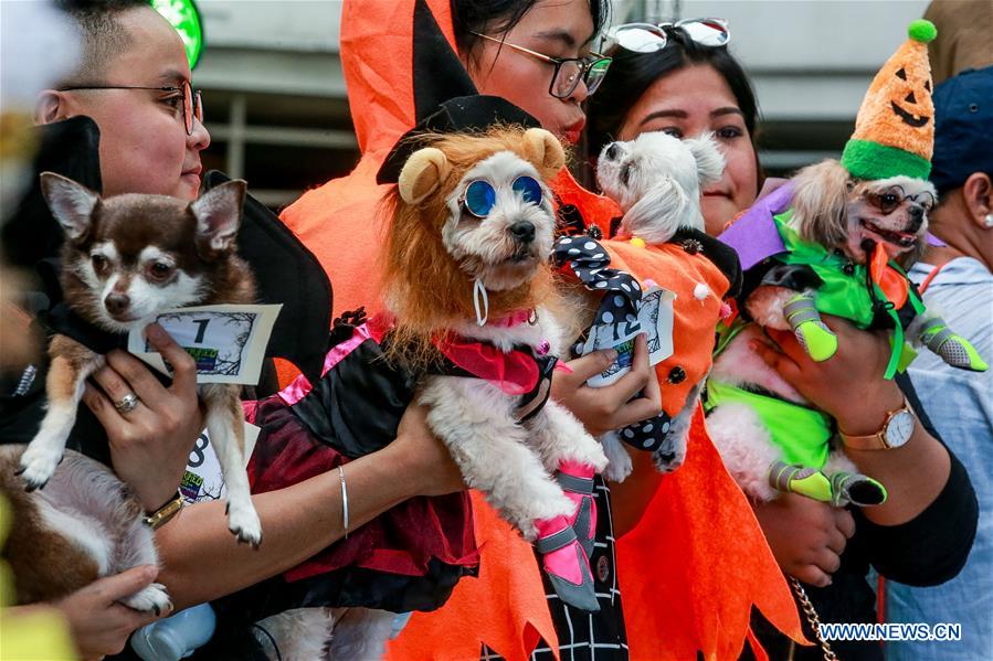 PHILIPPINES-QUEZON CITY-HALLOWEEN-CELEBRATION