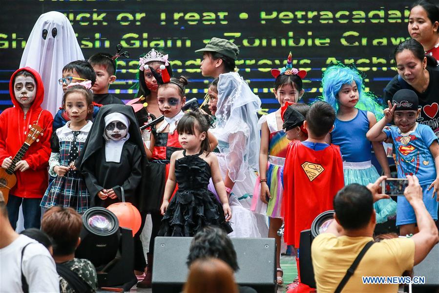 PHILIPPINES-QUEZON CITY-HALLOWEEN-CELEBRATION