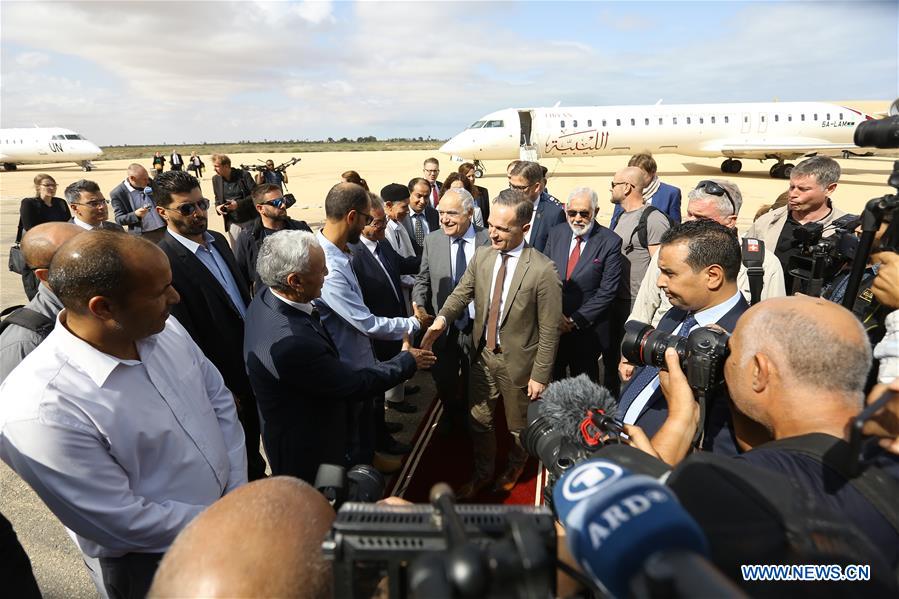LIBYA-ZUWARA-UN ENVOY-GERMAN FM-VISIT