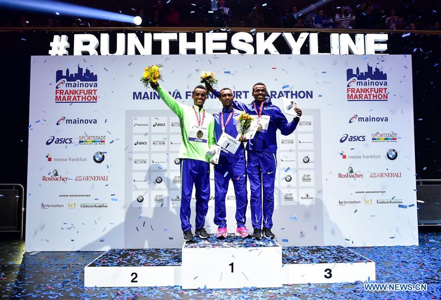 (SP)GERMANY-FRANKFURT-MARATHON