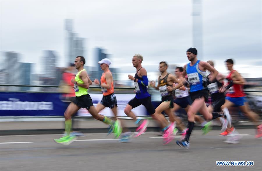 (SP)GERMANY-FRANKFURT-MARATHON