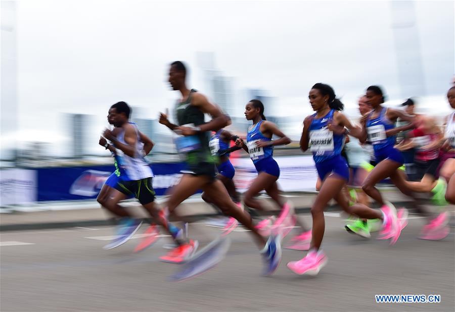 (SP)GERMANY-FRANKFURT-MARATHON