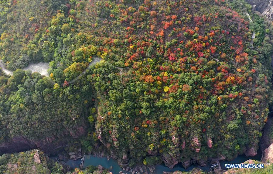 CHINA-HENAN-ZHENGZHOU-YUNTAI MOUNTAIN-SCENERY (CN)