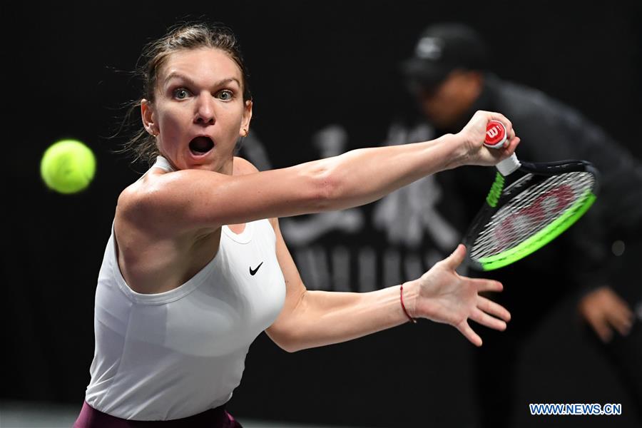 (SP)CHINA-SHENZHEN-TENNIS-WTA TOUR FINALS-SINGLES(CN)