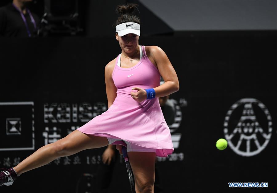 (SP)CHINA-SHENZHEN-TENNIS-WTA TOUR FINALS-SINGLES(CN)