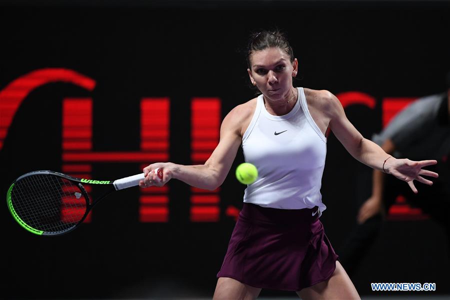 (SP)CHINA-SHENZHEN-TENNIS-WTA TOUR FINALS-SINGLES(CN)