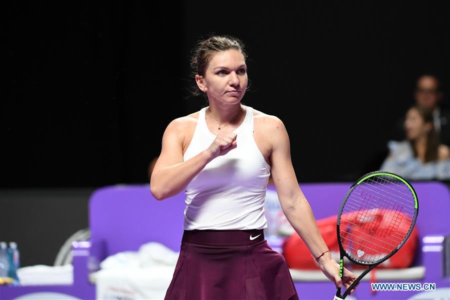 (SP)CHINA-SHENZHEN-TENNIS-WTA TOUR FINALS-SINGLES(CN)