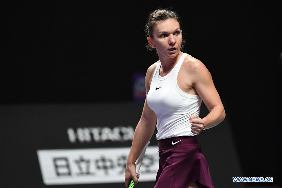 (SP)CHINA-SHENZHEN-TENNIS-WTA TOUR FINALS-SINGLES(CN)