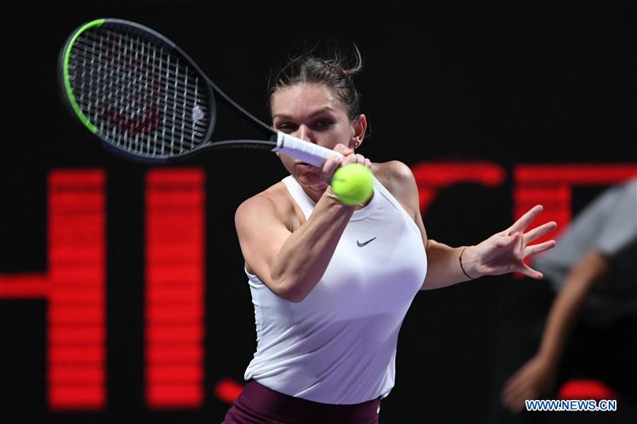 (SP)CHINA-SHENZHEN-TENNIS-WTA TOUR FINALS-SINGLES(CN)