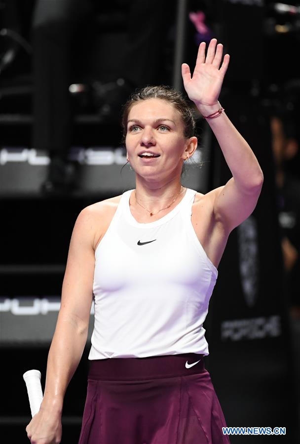(SP)CHINA-SHENZHEN-TENNIS-WTA TOUR FINALS-SINGLES(CN)