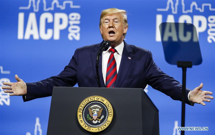 U.S.-CHICAGO-TRUMP-IACP-CONFERENCE