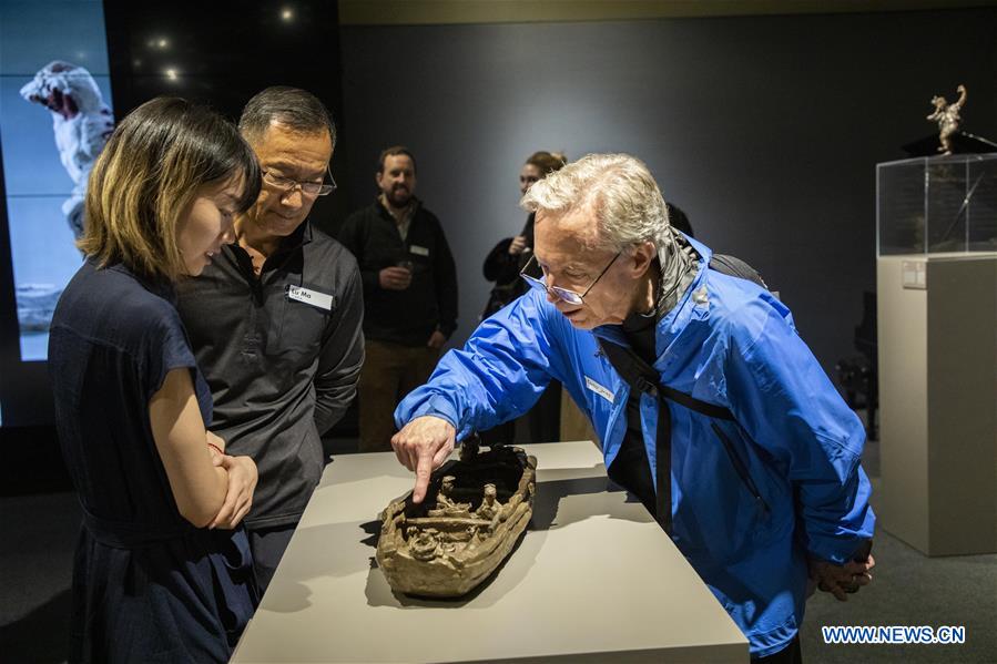 U.S.-NEW YORK-CHINESE SCULPTOR-EXHIBITION