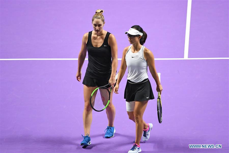 (SP)CHINA-SHENZHEN-TENNIS-WTA TOUR FINALS-DOUBLES(CN)