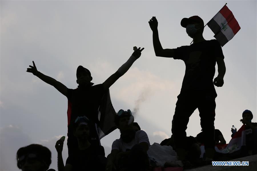  IRAQ-BAGHDAD-PROTEST