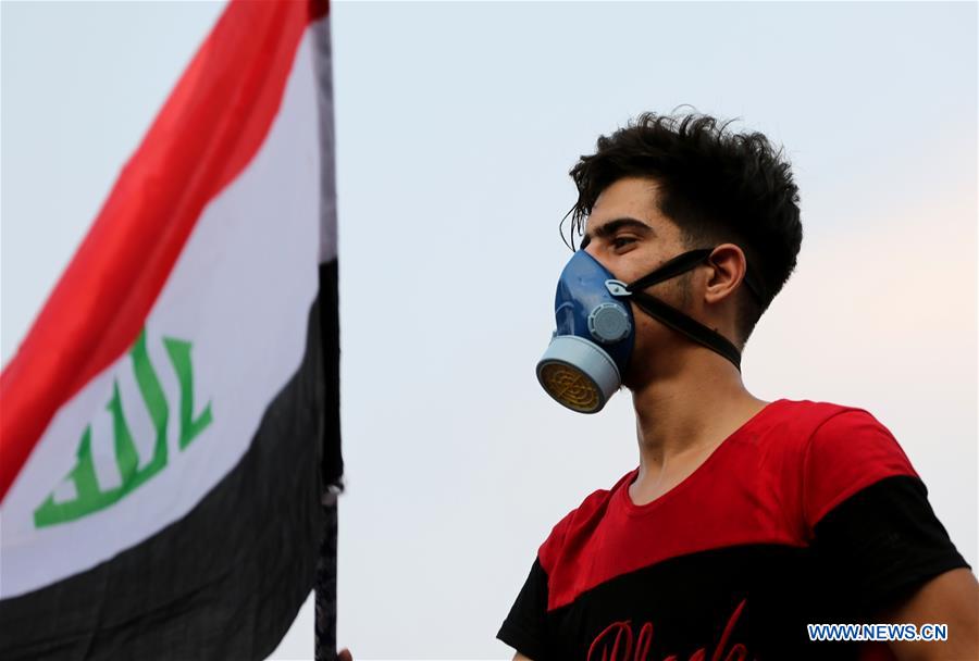  IRAQ-BAGHDAD-PROTEST