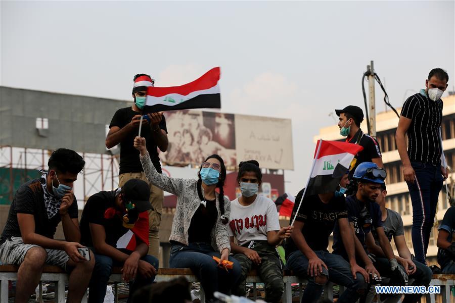  IRAQ-BAGHDAD-PROTEST